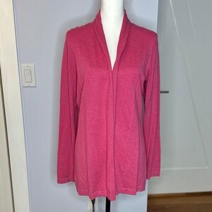 J. McLaughlin dusty pink cardigan. Cotton/modal blend. Size M. Like new!